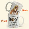 Prefer Dogs To People - Personalized Mug - Birthday Gift For Dog Mom Dog Lover Prefer Dogs To People - Personalized Mug - Birthday Gift For Dog Mom Dog Lover