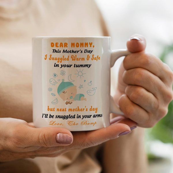 Pregnancy Announcement Coffee Mug, Expecting Mom Gift from Baby Bump, Mother To Be Baby Reveal Gift for Mom Birthday Mother's Day Christmas Pregnancy Announcement Coffee Mug, Expecting Mom Gift from Baby Bump, Mother To Be Baby Reveal Gift for Mom Birthday Mother's Day Christmas
