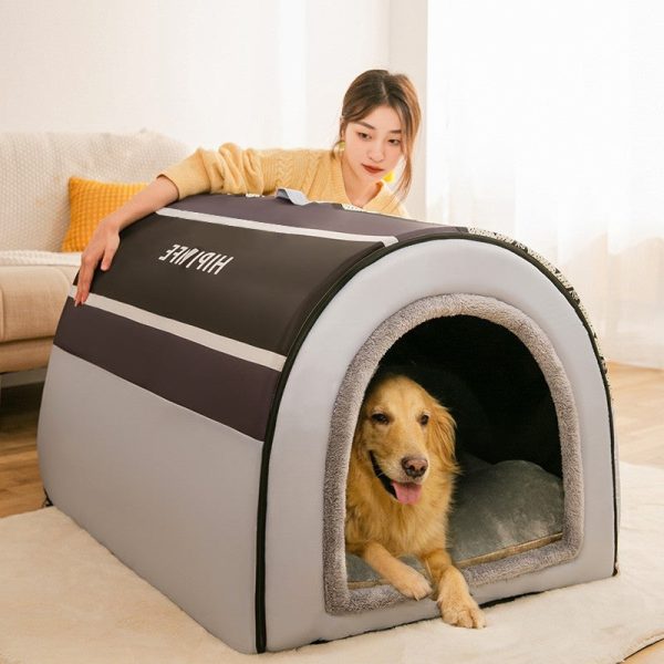 Premium Dog Cave & Bed Premium Dog Cave & Bed