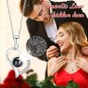 Preserved Rose Box with Necklace Gift Set Preserved Rose Box with Necklace Gift Set