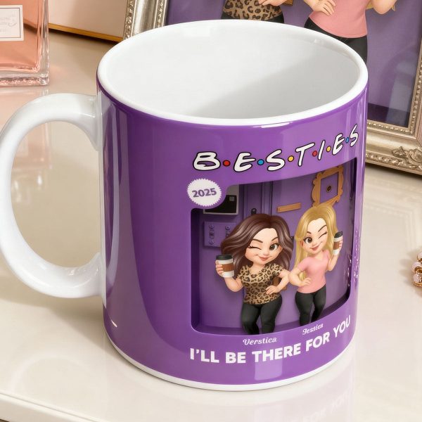 Pretty Girl Best Friends Purple Toy Box Style - Personalized Mug - Gift For Besties Pretty Girl Best Friends Purple Toy Box Style - Personalized Mug - Gift For Besties