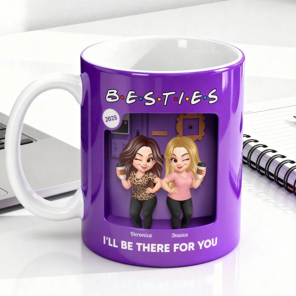 Pretty Girl Best Friends Purple Toy Box Style - Personalized Mug - Gift For Besties Pretty Girl Best Friends Purple Toy Box Style - Personalized Mug - Gift For Besties