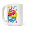 Pride Snakes: Pansexual Coffee Mug Pride Snakes: Pansexual Coffee Mug