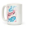 Pride Snakes: Trans Coffee Mug Pride Snakes: Trans Coffee Mug