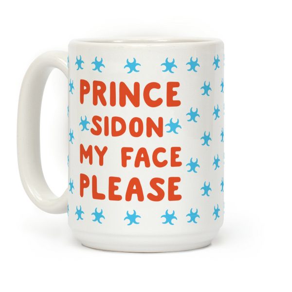Prince Sidon My Face Please Parody Coffee Mug Prince Sidon My Face Please Parody Coffee Mug