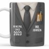 Principal Since Suit And Tie Design - Personalized Custom Coffee Mug - TEACH052_MG Principal Since Suit And Tie Design - Personalized Custom Coffee Mug - TEACH052_MG