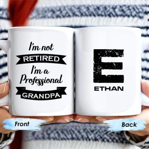 Professional Grandpa Mug, Perfect Retirement Gift - Personalized Custom Coffee Mug - GRP014_MG