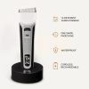 Professional Lcd Inclined Hair Trimmer
