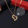 Projection Necklace Set With Rose Gift Box Projection Necklace Set With Rose Gift Box