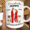 Promoted To Mommy & Daddy Baby Arriving - Personalized White Edge-to-Edge Mug Promoted To Mommy & Daddy Baby Arriving - Personalized White Edge-to-Edge Mug