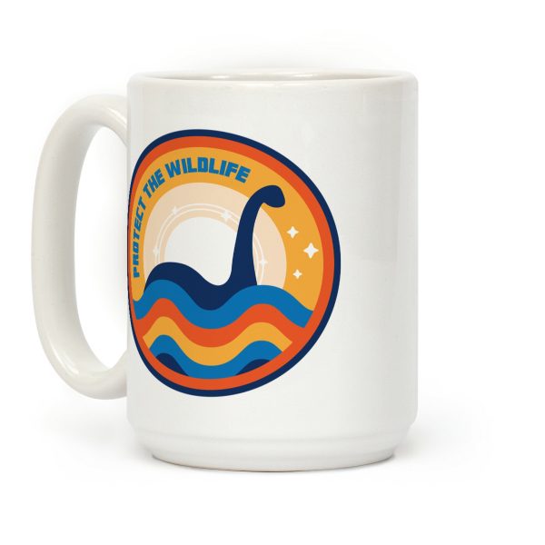 Protect The Wildlife - Nessie, Loch Ness Monster Coffee Mug Protect The Wildlife - Nessie, Loch Ness Monster Coffee Mug