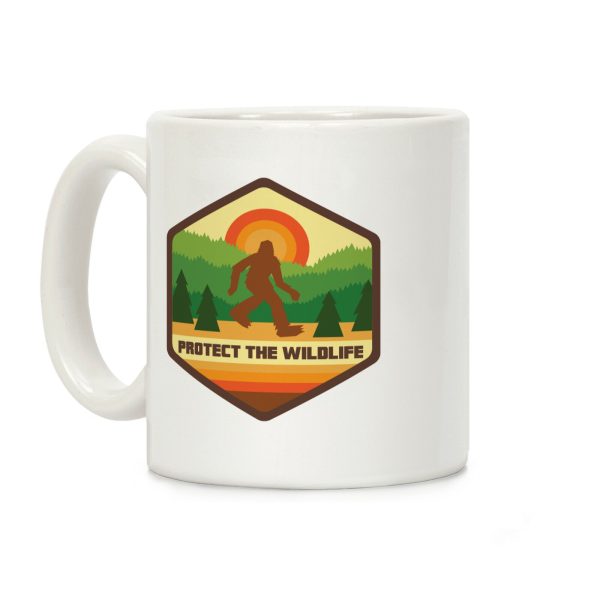 Protect The Wildlife (Bigfoot) Coffee Mug Protect The Wildlife (Bigfoot) Coffee Mug