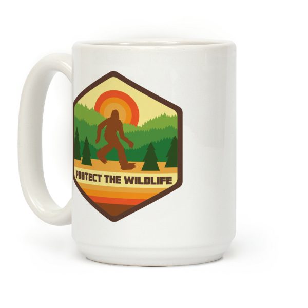 Protect The Wildlife (Bigfoot) Coffee Mug Protect The Wildlife (Bigfoot) Coffee Mug
