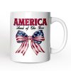 Proud American Personalized Mug, America Gift With Custom Name Proud American Personalized Mug, America Gift With Custom Name