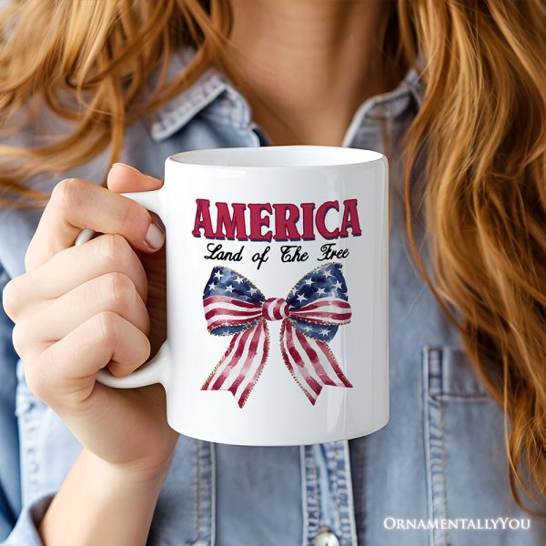 Proud American Personalized Mug, America Gift With Custom Name Proud American Personalized Mug, America Gift With Custom Name
