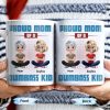 Proud Mom Of A Dumbass Kid Cartoon Characters - Personalized Custom Coffee Mug - MOM055_MG Proud Mom Of A Dumbass Kid Cartoon Characters - Personalized Custom Coffee Mug - MOM055_MG