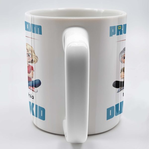 Proud Mom Of A Dumbass Kid Cartoon Characters - Personalized Custom Coffee Mug - MOM055_MG Proud Mom Of A Dumbass Kid Cartoon Characters - Personalized Custom Coffee Mug - MOM055_MG