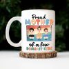 Proud Mother Of Dumbass Kids - Personalized White Ceramic Mug - Gift For Mom, Grandma, Mothers Day | CL50 NA94 Proud Mother Of Dumbass Kids - Personalized White Ceramic Mug - Gift For Mom, Grandma, Mothers Day | CL50 NA94