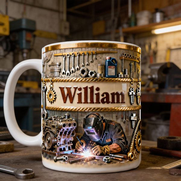 Proud Welder At Work Mug- Personalized Gifts For Welder 04PALU201225 Proud Welder At Work Mug- Personalized Gifts For Welder 04PALU201225
