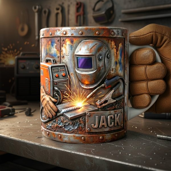 Proud Welder Coffee Mug - Personalized Gifts For Welders 08TGLU271125 Proud Welder Coffee Mug - Personalized Gifts For Welders 08TGLU271125