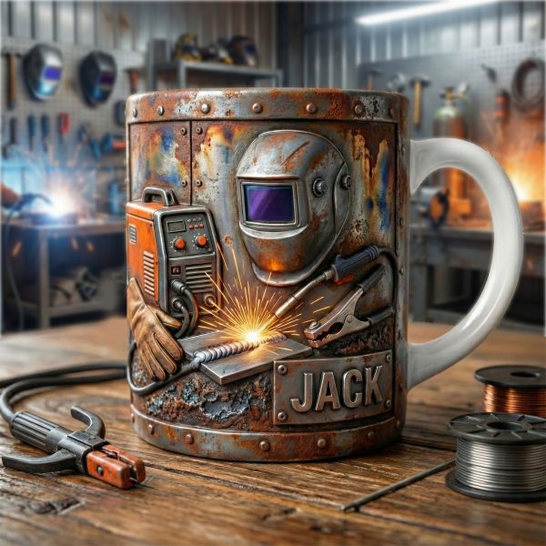 Proud Welder Coffee Mug - Personalized Gifts For Welders 08TGLU271125 Proud Welder Coffee Mug - Personalized Gifts For Welders 08TGLU271125