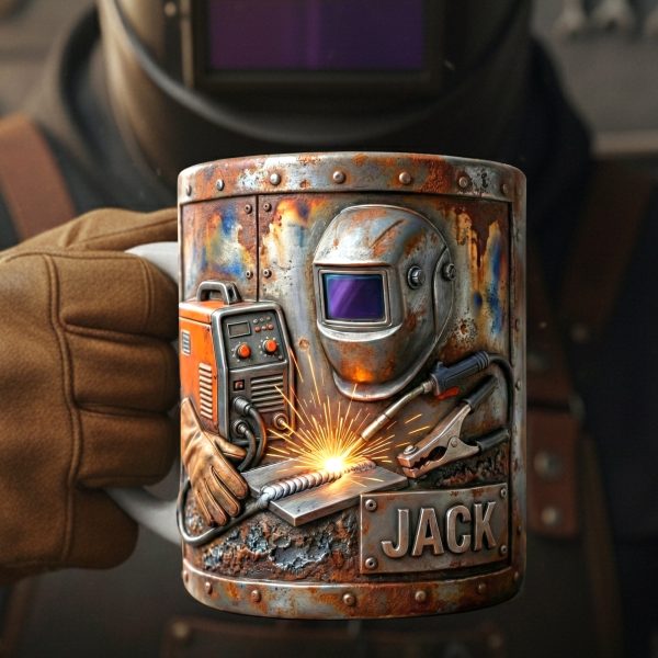 Proud Welder Coffee Mug - Personalized Gifts For Welders 08TGLU271125 Proud Welder Coffee Mug - Personalized Gifts For Welders 08TGLU271125
