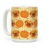 Pug Pumpkin Pattern Coffee Mug Pug Pumpkin Pattern Coffee Mug