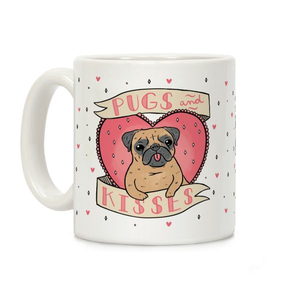 Pugs And Kisses Coffee Mug Pugs And Kisses Coffee Mug
