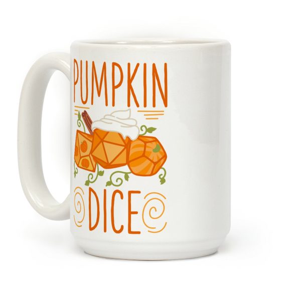 Pumpkin Dice Coffee Mug Pumpkin Dice Coffee Mug