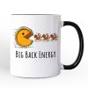 Pumpkin Pie Chasing Turkeys Funny Personalized Mug, Retro Thanksgiving Fall Vibes Gift with Custom Name Pumpkin Pie Chasing Turkeys Funny Personalized Mug, Retro Thanksgiving Fall Vibes Gift with Custom Name