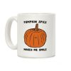 Pumpkin Spice Makes Me Smile Coffee Mug