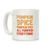 Pumpkin Spice Pumpkin Pies All Pumpkin Everything Parody Coffee Mug