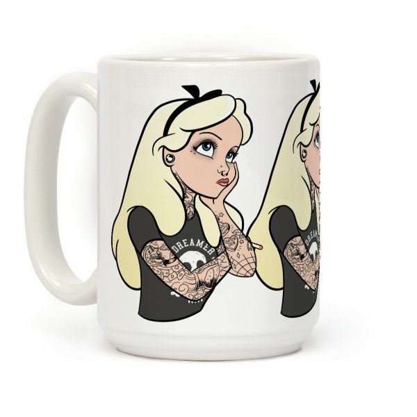Punk Alice Parody Coffee Mug Punk Alice Parody Coffee Mug