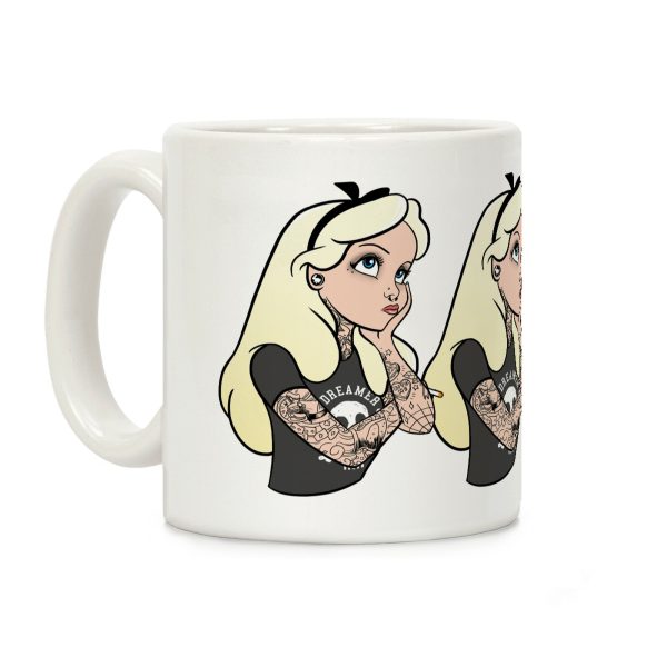 Punk Alice Parody Coffee Mug Punk Alice Parody Coffee Mug