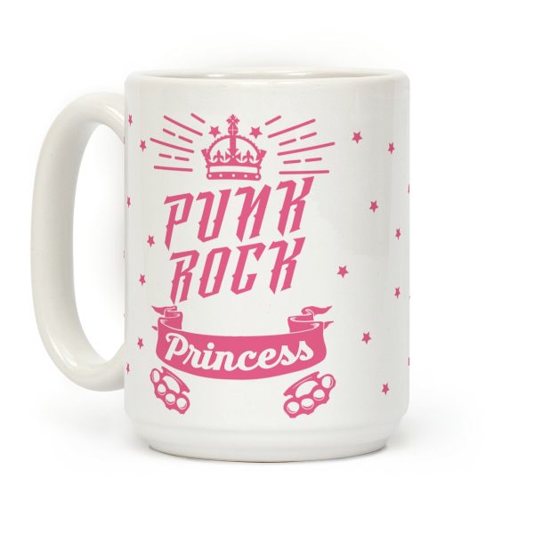 Punk Rock Princess Coffee Mug Punk Rock Princess Coffee Mug