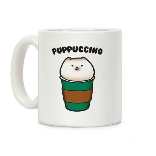 Puppuccino Parody Coffee Mug Puppuccino Parody Coffee Mug