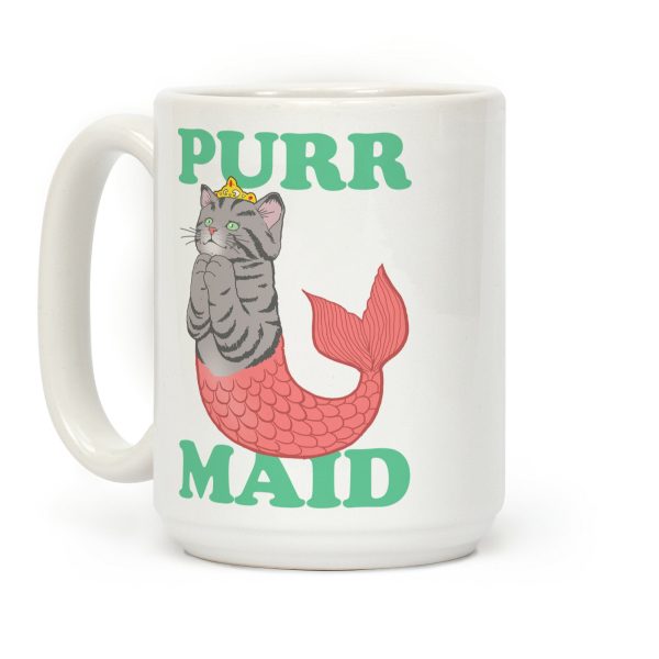 Purr Maid Coffee Mug Purr Maid Coffee Mug