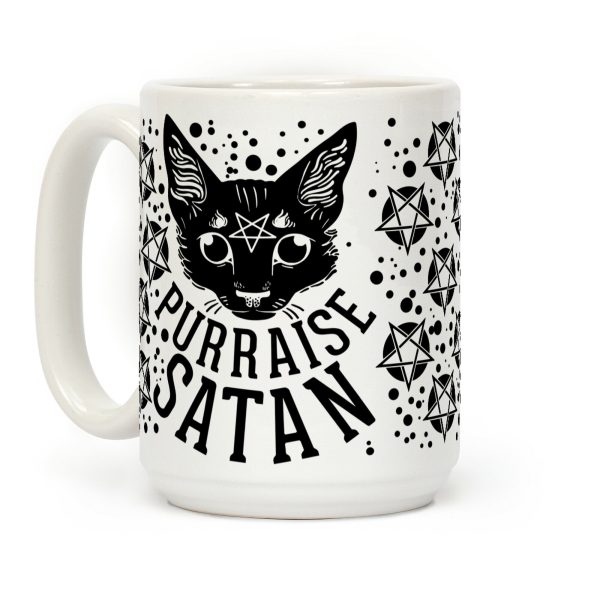 Purraise Satan Coffee Mug Purraise Satan Coffee Mug