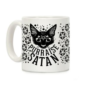 Purraise Satan Coffee Mug