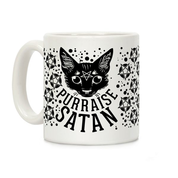 Purraise Satan Coffee Mug Purraise Satan Coffee Mug