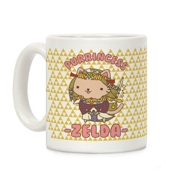 Purrincess Zelda Coffee Mug Purrincess Zelda Coffee Mug