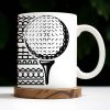 Putt Parry Birdie Golf Ball And Tee Design - Personalized Custom Coffee Mug - DAD221_MG Putt Parry Birdie Golf Ball And Tee Design - Personalized Custom Coffee Mug - DAD221_MG