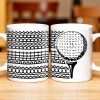 Putt Parry Birdie Golf Ball And Tee Design - Personalized Custom Coffee Mug - DAD221_MG Putt Parry Birdie Golf Ball And Tee Design - Personalized Custom Coffee Mug - DAD221_MG