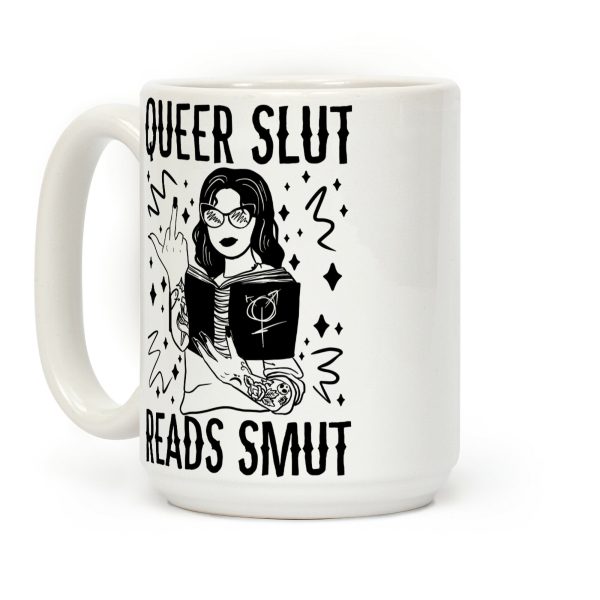Queer Slut Reads Smut Coffee Mug