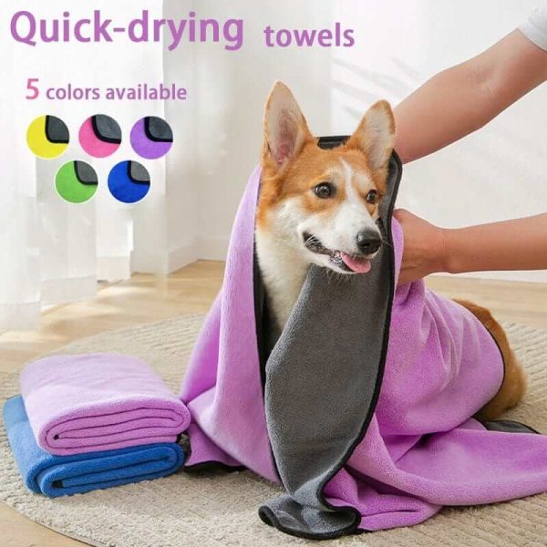 Quick Dry Towel for Dog Quick Dry Towel for Dog