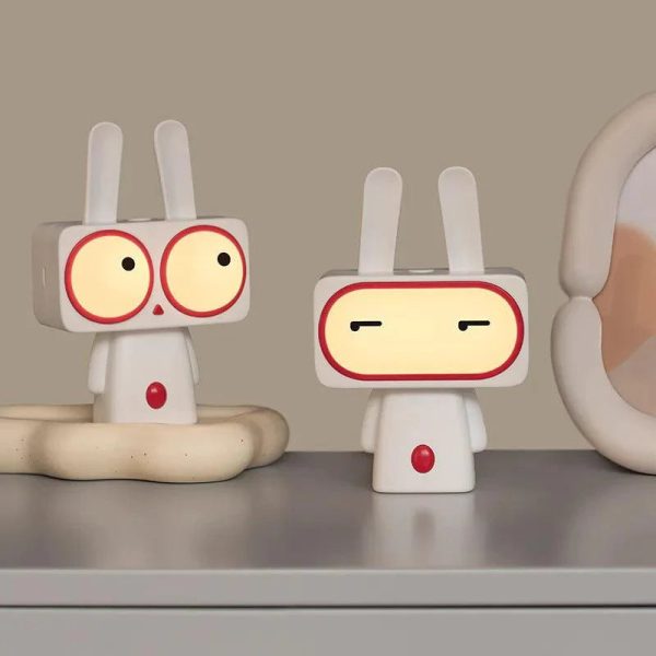 Rabbit Led Night Light Usb Rechargeable Cute Light Gift Rabbit Led Night Light Usb Rechargeable Cute Light Gift