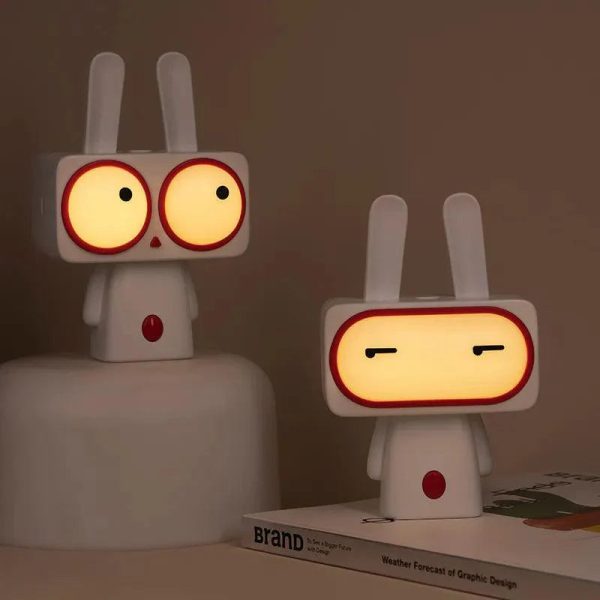 Rabbit Led Night Light Usb Rechargeable Cute Light Gift Rabbit Led Night Light Usb Rechargeable Cute Light Gift