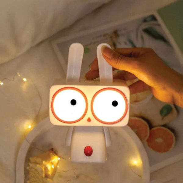 Rabbit Led Night Light Usb Rechargeable Cute Light Gift Rabbit Led Night Light Usb Rechargeable Cute Light Gift