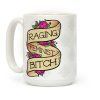 Raging Feminist Bitch Coffee Mug Raging Feminist Bitch Coffee Mug