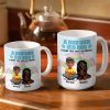 Rainbow A Girl And Her Dogs - 3D Inflated Effect Printed Mug, Personalized White Edge-to-Edge Mug Rainbow A Girl And Her Dogs - 3D Inflated Effect Printed Mug, Personalized White Edge-to-Edge Mug
